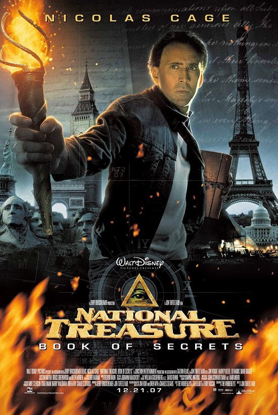 ดูหนังออนไลน์ National Treasure Book of Secrets (2007) ปฏิบัติการเดือด ล่าบันทึกสุดขอบโลก