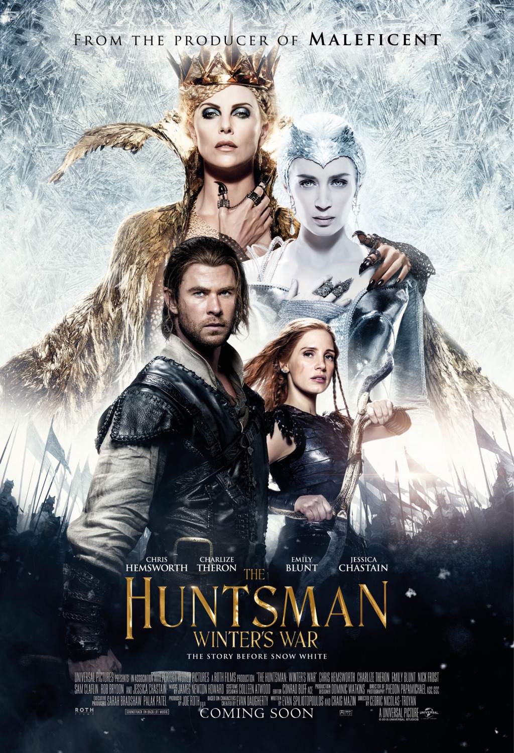 ดูหนังออนไลน์ฟรี The Huntsman Winter’s War (2016) พรานป่าและราชินีน้ำแข็ง