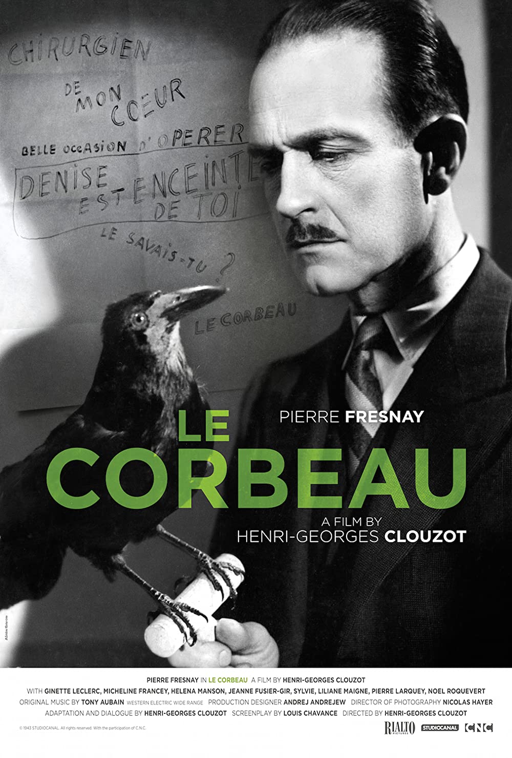 ดูหนังออนไลน์ฟรี Le Corbeau (1943) เลอ คอร์โบ